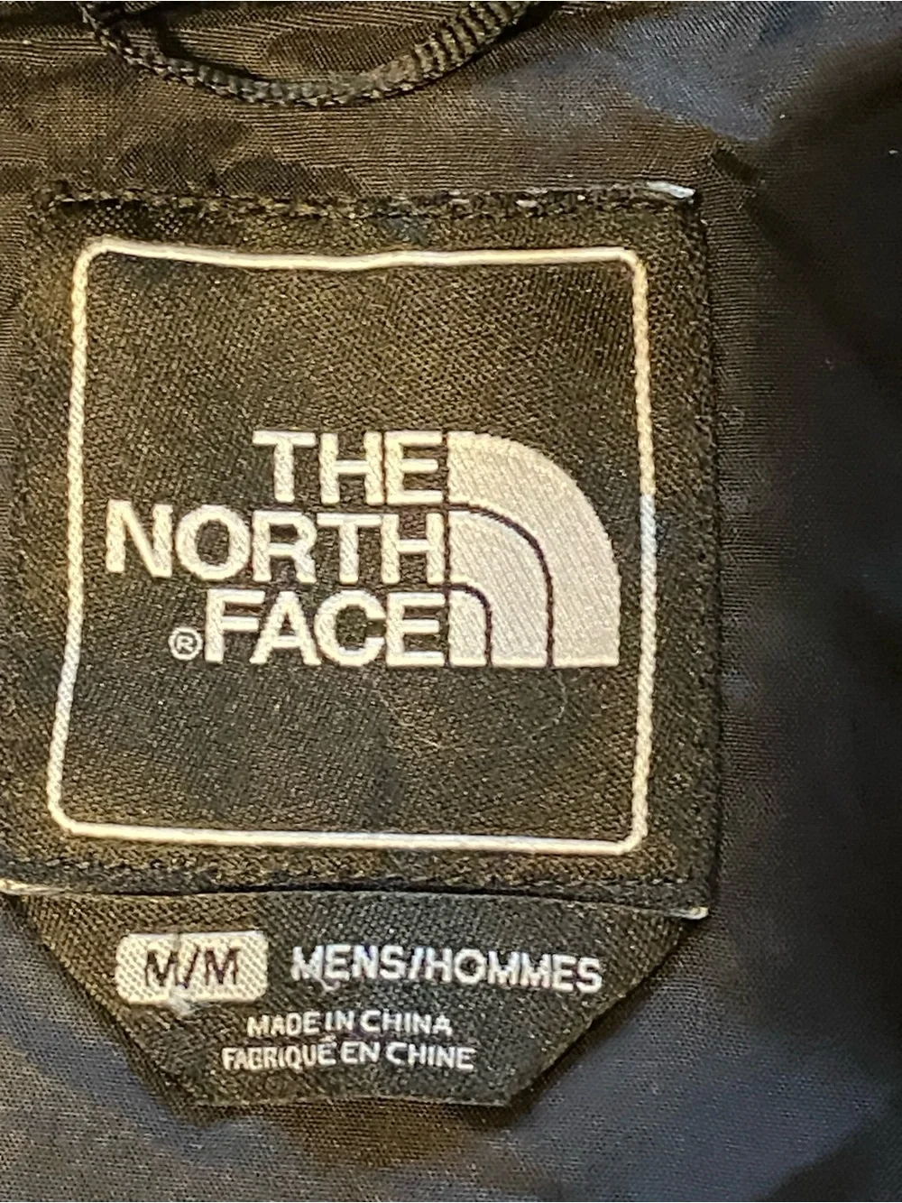 The North Face Men's Black Hooded Rain Jacket